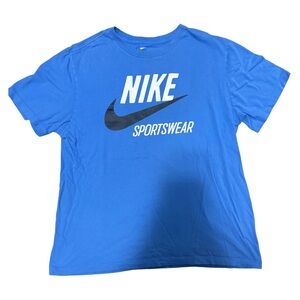 Nike Kids Short Sleeve Blue Tee